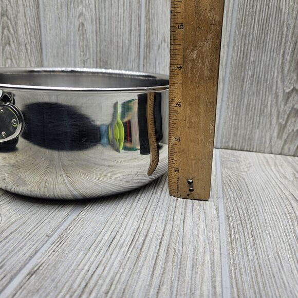 Revere Ware 2 Qt. Sauce Pot Pan Copper Clad NO Lid Small Dent SX 02h - Picture 10 of 10